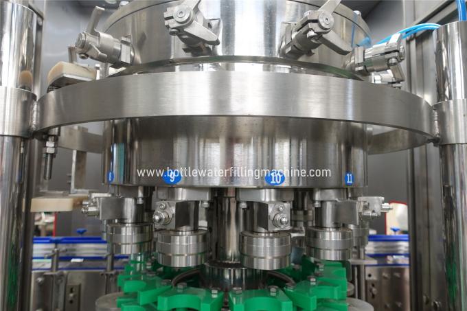 Mesin Pengisi Minuman Berkarbonasi ISO CE Otomatis Jus Aluminium Can SUS304 1